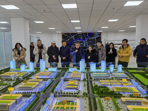 中國電子商會會長王寧一行赴濟(jì)南市公益性農(nóng)產(chǎn)品批發(fā)市場項(xiàng)目現(xiàn)場參觀考察